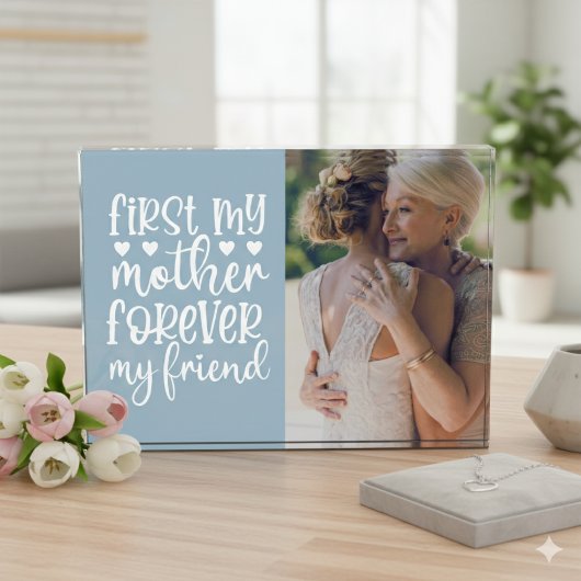 Eerst mijn moeder voor altijd mijn vriend fotoblok