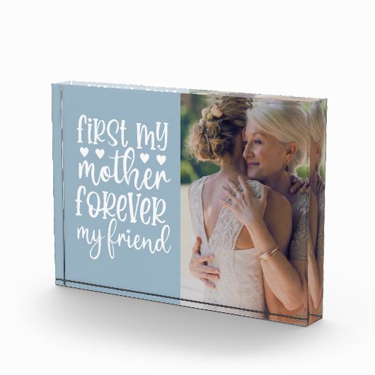 Eerst mijn moeder voor altijd mijn vriend fotoblok (Rechts)
