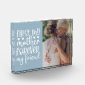 Eerst mijn moeder voor altijd mijn vriend fotoblok (Links)