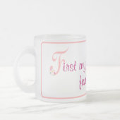 Eerst mijn moeder voor altijd mijn vriend Mok (Links)