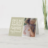 Eerst mijn moeder, voor altijd mijn vriendin Aange Kaart (Voorkant)