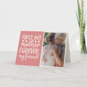 Eerst mijn moeder, voor altijd mijn vriendin Aange Kaart (Voorkant)