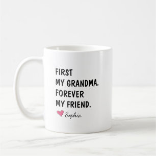 Eerst mijn oma, voor altijd mijn vriend koffiemok
