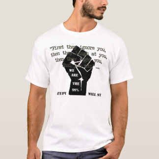 Eerst negeren ze je Gandhi Quote Shirt