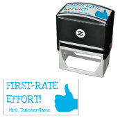 "EERST-RATE INSPANNING" + Aangepaste onderwijsnaam Zelfinktende Stempel (In situ)