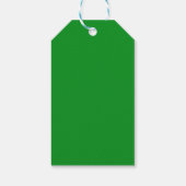Eerst recht op de roodharige Funny St. Patrick's D Cadeaulabel (Achterkant)