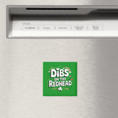 Eerst recht op de roodharige leuke St. Patrick's D Magneet (Insitu (Vaatwasser))