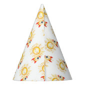 Eerst rond de zon feesthoedjes (Achterkant)