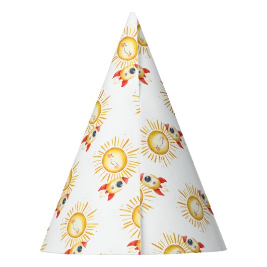 Eerst rond de zon feesthoedjes (Achterkant)