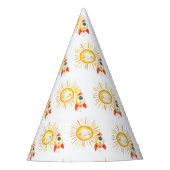 Eerst rond de zon feesthoedjes (Voorkant)