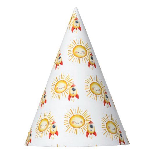 Eerst rond de zon feesthoedjes (Voorkant)