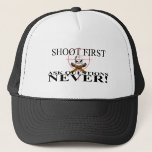 Eerst schieten. Stel NOOIT vragen! Trucker Pet