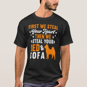 Eerst sturen we je hart en dan je vader A T-shirt