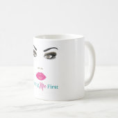 Eerst T-shirt maken Koffiemok (Voorkant rechts)