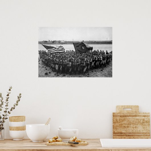 Eerst tot Vecht Poster (Keuken)