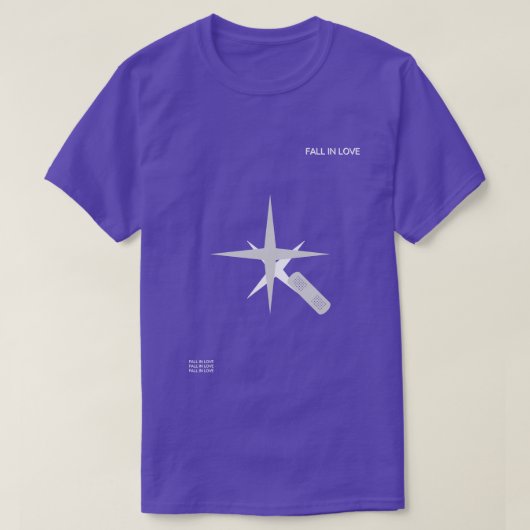EERST VERLIEFD op coole jongens T-shirt (Design voorkant)