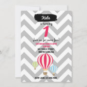 Eerstdaagse uitvindingen van Hot Air Luchtballons Kaart (Voorkant)