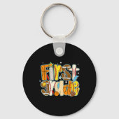 Eerste 1e Grade Boy Basketbal Football S Sleutelhanger (Voorkant)