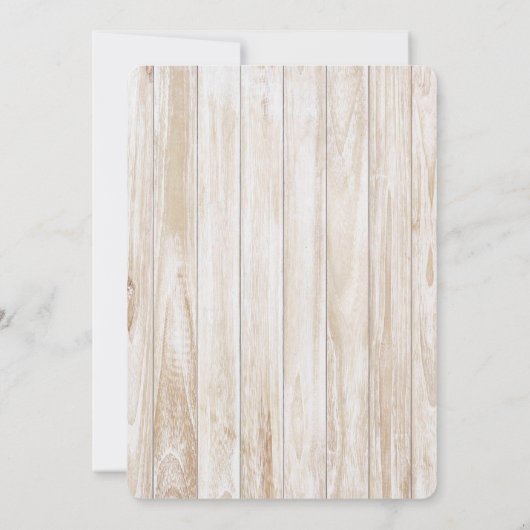 Eerste 1e verjaardag Fiesta Cactus uitnodiging (Achterkant)