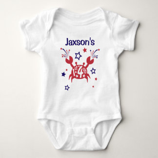 Eerste 4 juli Bodysuit Baby's 1e 4e Shirt