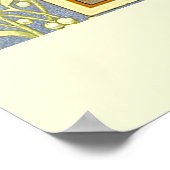 Eerste 4 Lijnen van Sonnet # 11 door Shakespeare Poster (Hoek)