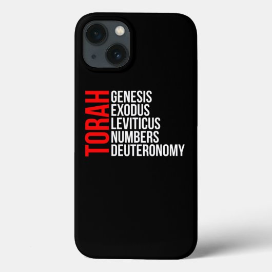 Eerste 5 boeken Boeken Torah Hebrew Israelites Yes Case-Mate iPhone Case (Achterkant)