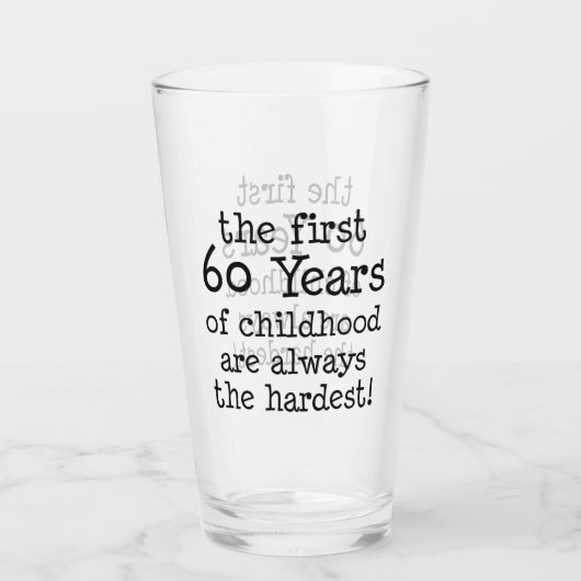 Eerste 60 jaar kindertijd glas (Achterkant)