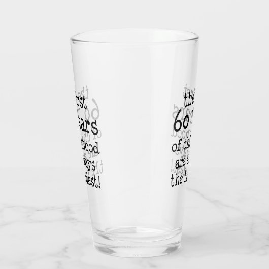 Eerste 60 jaar kindertijd glas (Rechts)