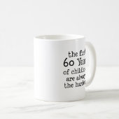 Eerste 60 jaar kindertijd koffiemok (Voorkant rechts)