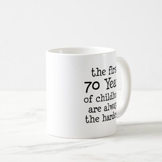 Eerste 70 jaar Mok van kinderen (Voorkant rechts)