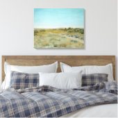 Eerste aanblik van de herfst: Landschap in de staa Canvas Afdruk (Insitu (Slaapkamer))