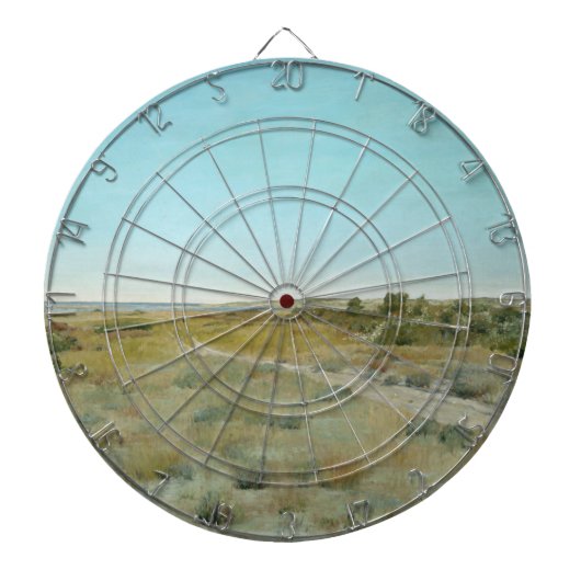 Eerste aanblik van de herfst: Landschap in de staa Dartbord (Voorkant)