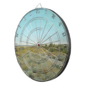 Eerste aanblik van de herfst: Landschap in de staa Dartbord (Voorkant Rechts)