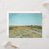 Eerste aanblik van de herfst: Landschap in de staa Kaart (Voorkant / Achterkant in situ)