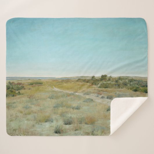 Eerste aanblik van de herfst: Landschap in de staa Sherpa Deken (Voorkant (horizontaal))
