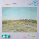 Eerste aanblik van de herfst: Landschap in de staa Tissuepapier (Craft)