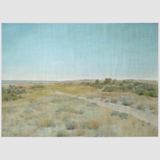 Eerste aanblik van de herfst: Landschap in de staa Tissuepapier (Voorkant)