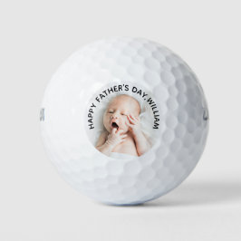 Eerste aangepaste Vaderdag foto Golfballen