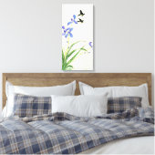 Eerste aankomst canvas afdruk (Insitu (Slaapkamer))