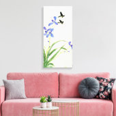Eerste aankomst canvas afdruk (Insitu (Woonkamer))