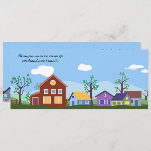 Eerste aankondiging thuis (Voorkant / Achterkant)