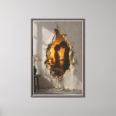 Eerste Aanraking Canvas Afdruk (Voorkant)
