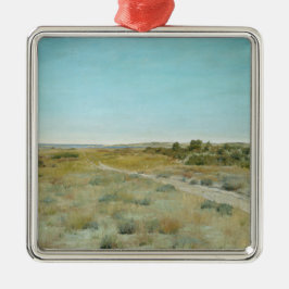 Eerste aanraking van de herfst: Landschap in de st Metalen Ornament