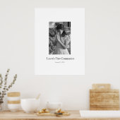 Eerste Aantekening van de Heilige Communie in de p Poster (Keuken)