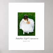 Eerste Aantekening van de Heilige Communie in de p Poster (Voorkant)