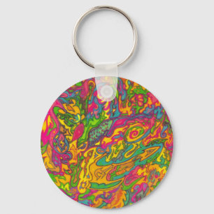 Eerste Abstract Sleutelhanger