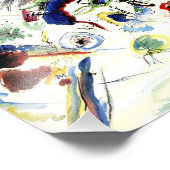 Eerste Abstracte Waterverf van Wassily Kandinsky Foto Afdruk (Hoek)
