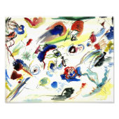 Eerste Abstracte Waterverf van Wassily Kandinsky Foto Afdruk (Voorkant)