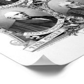 Eerste acht hoofdrechters van het Hooggerechtshof  Poster (Hoek)