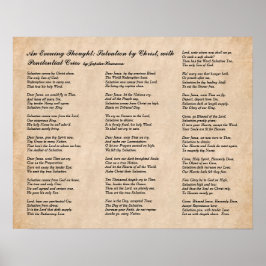 Eerste Afrikaans-Amerikaans gedicht Poster